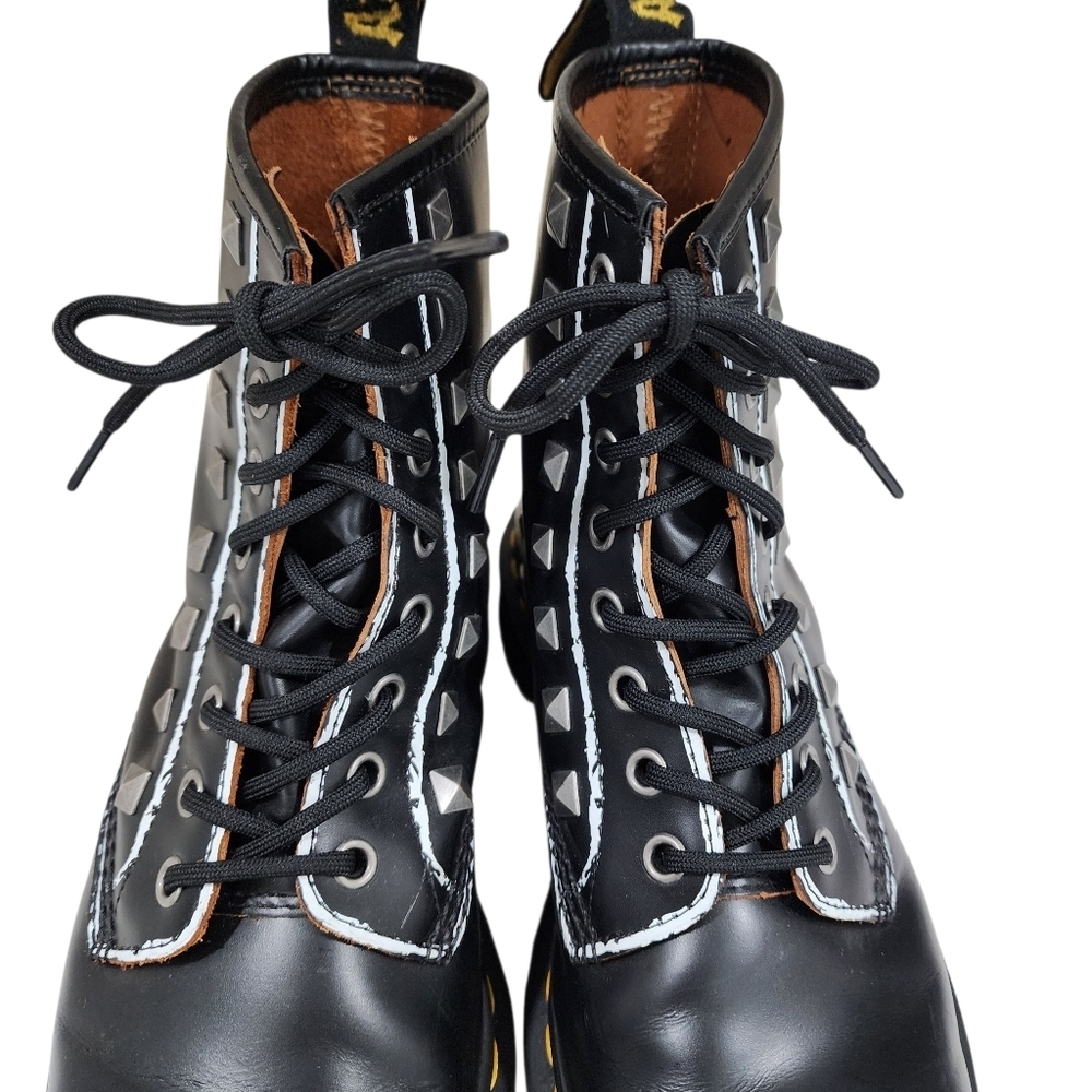DR. MARTENS 1460 STUD LACE-UP BOOTS - Picture 3 of 9